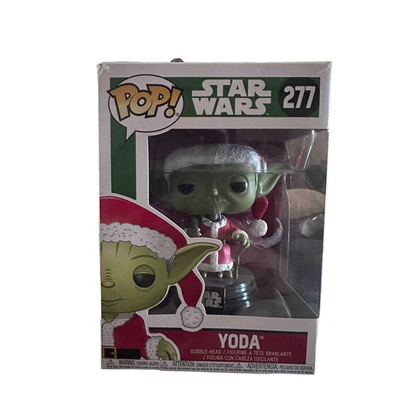 Funko Pop! Vinyl: Star Wars - Yoda (Santa) #277 - Picture 1 of 4